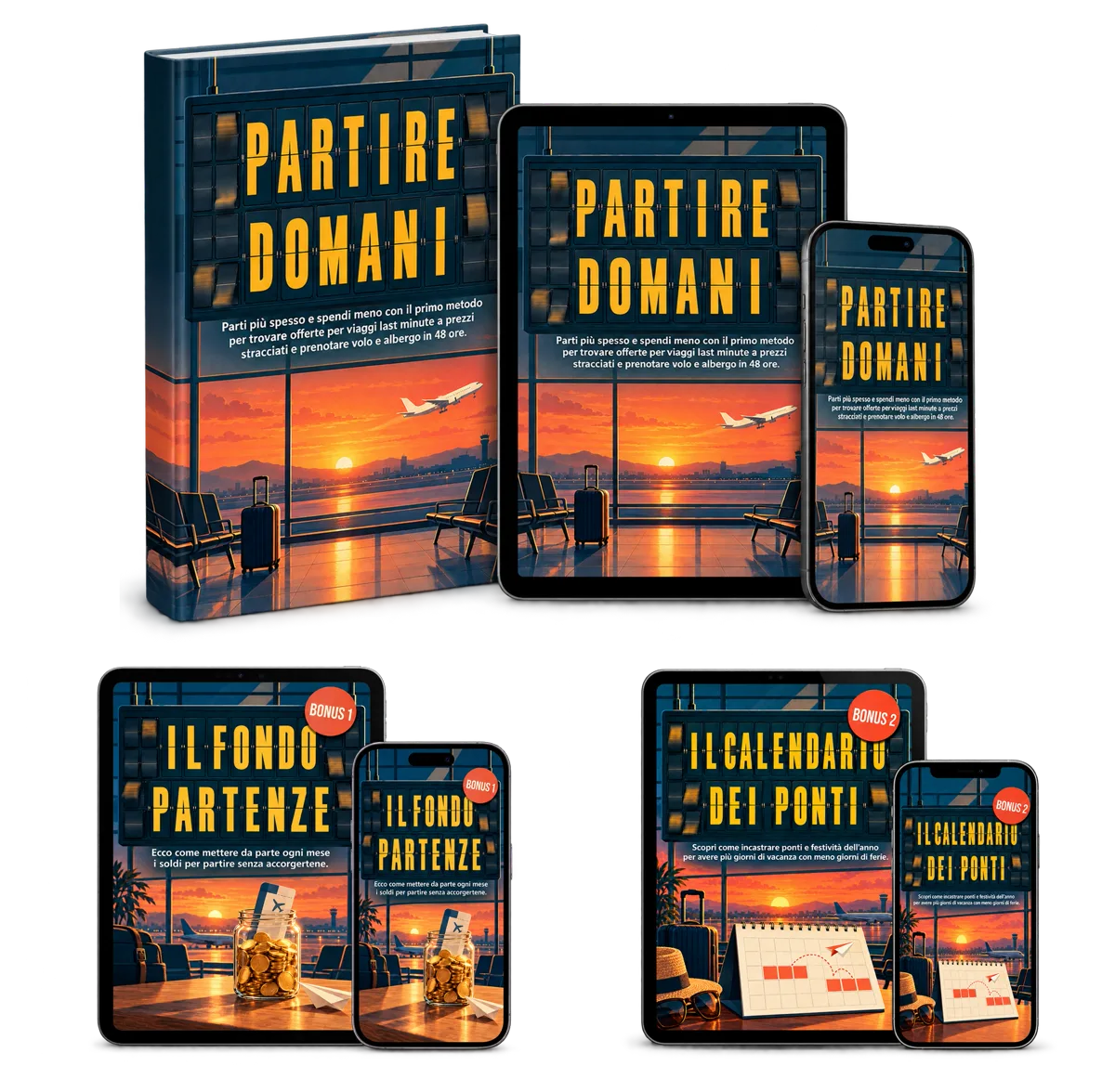 La guida Partire Domani con i due bonus